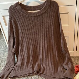 Aerie Brown Sweater